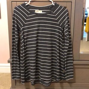hollister striped top